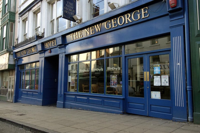 The New George, and its predecessor The George, were popular spots. Owner 'Rocky' Rowe was a Falklands veteran with the Royal Marines and was also a boxing trainer, working with former featherweight world champion Paul Ingle.