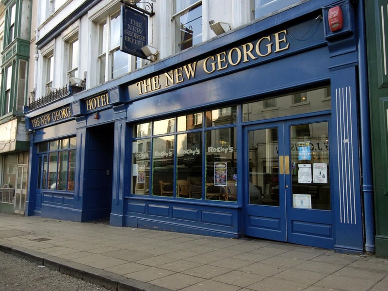 The New George, and its predecessor The George, were popular spots. Owner 'Rocky' Rowe was a Falklands veteran with the Royal Marines and was also a boxing trainer, working with former featherweight world champion Paul Ingle.