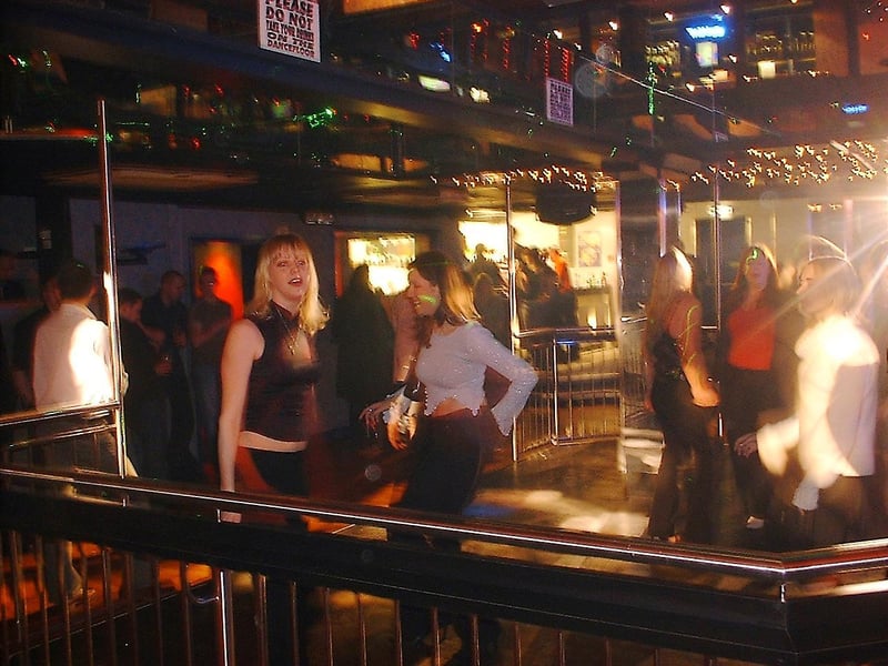 Another photo inside Laughtons. Before Taboo, it had been the Candlelight
Club, Peppers and Emmas.