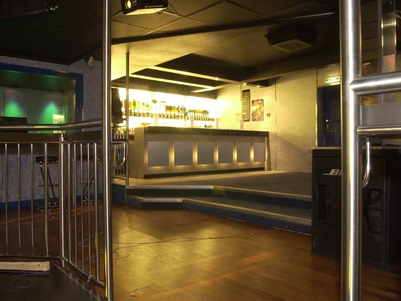 Inside Laughtons, on Huntriss Row, which had various guises beforehand. In 1979 it opened upstairs as Taboo rock club, and in its four-year lifespan Taboo hosted many notable gigs, including Billy Idol, Eddy Grant, Theatre of Hate, The Dead Kennedys and, early in their career, U2.