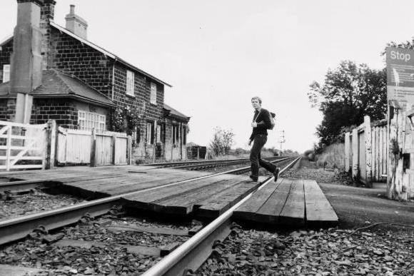 17th June 1980, The Old Railway Station House at the level crossing at Methley