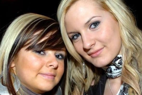 Jade and Sarah in 2008.