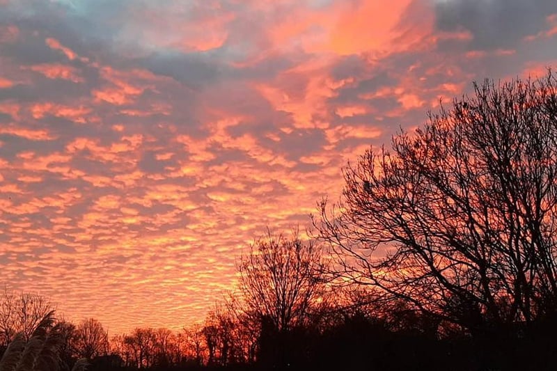 Dean was up early to capture a warning morning sky over Kettlethorpe.