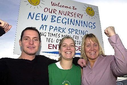 December 2003 and staff at New Beginnings Nursery at Park Spring Primary were celebrating an excellent Ofsted report.