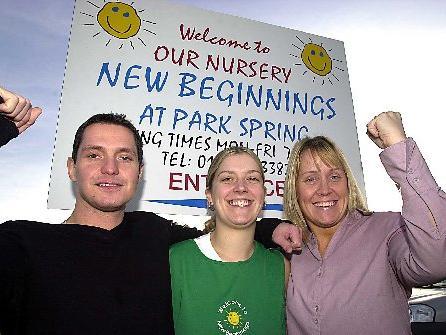 December 2003 and staff at New Beginnings Nursery at Park Spring Primary were celebrating an excellent Ofsted report.