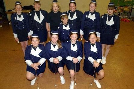 October 2003 and Bramley's Wyther Twilight Twirlers were celebrating a double win at the Majorette British Championships.
