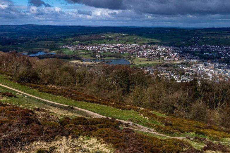 Walkers can enjoy spectacular views across the market town of Otley from the Chevin, which boasts a large park network of woodland paths and panoramic views of the Wharfe Valley.