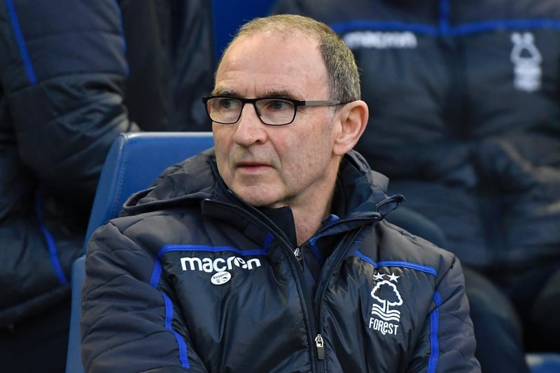 Former Nottingham Forest manager Martin O'Neill looks on prior to the Sky Bet Championship match between Sheffield Wednesday and Nottingham Forest at Hillsborough Stadium on April 09, 2019 in Sheffield, England.