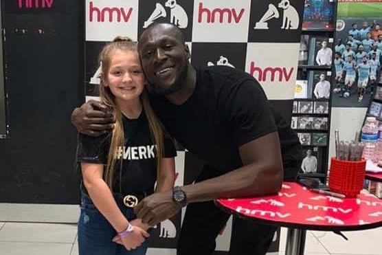 Carly Michaela's daughter with Stormzy in the Armadale Manchester