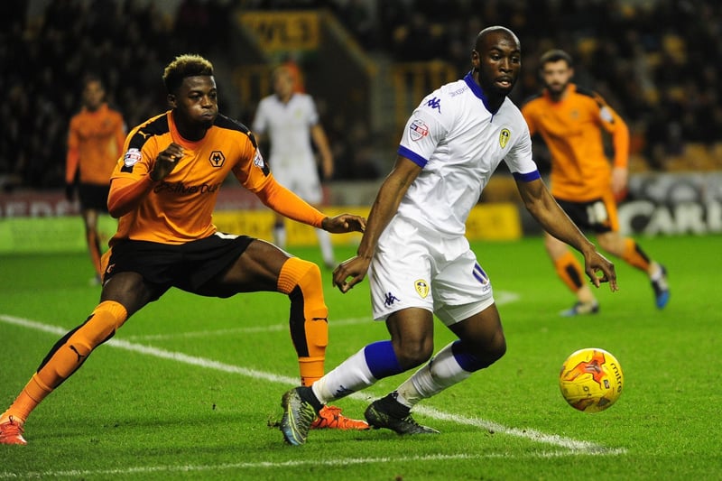 Souleymane Doukara takes on Wolves Dominic Iorfa.