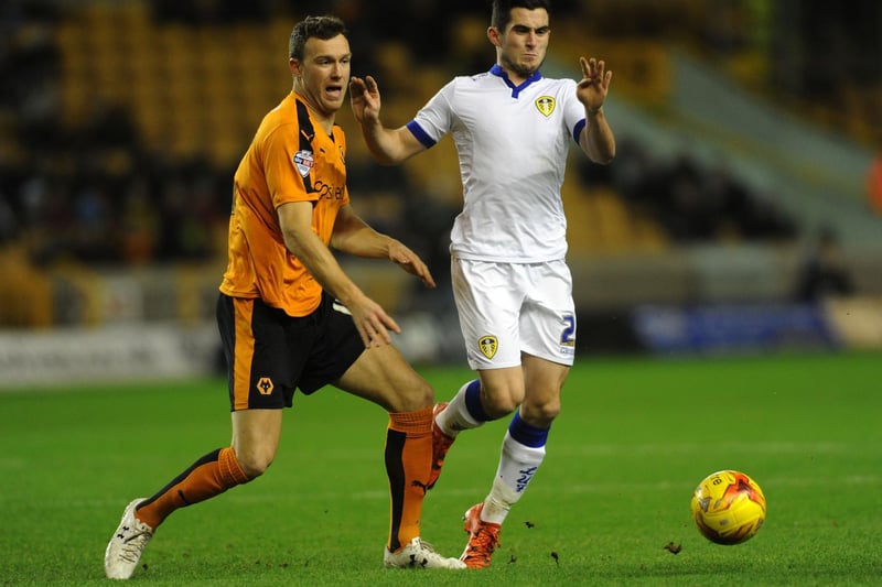 Lewis Cook gets away from Kevin McDonald.