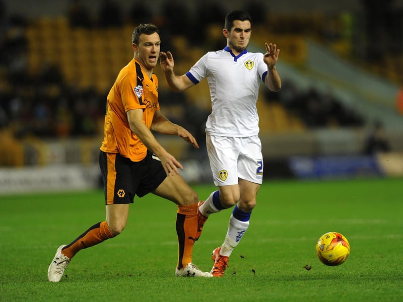 Lewis Cook gets away from Kevin McDonald.