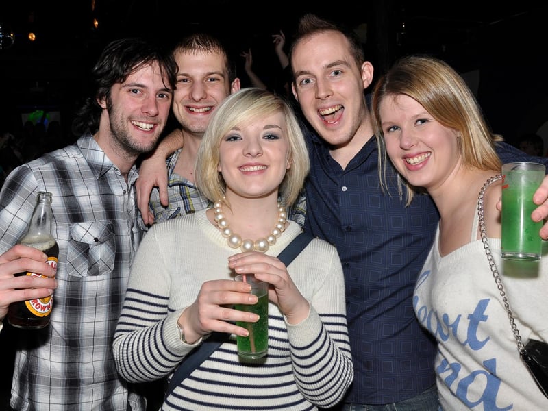 Mike, Andrew, Ian, Kelsey and Emily in Vivaz, in 2010.