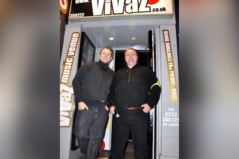 Vivaz doormen Adam and Robert in 2009.