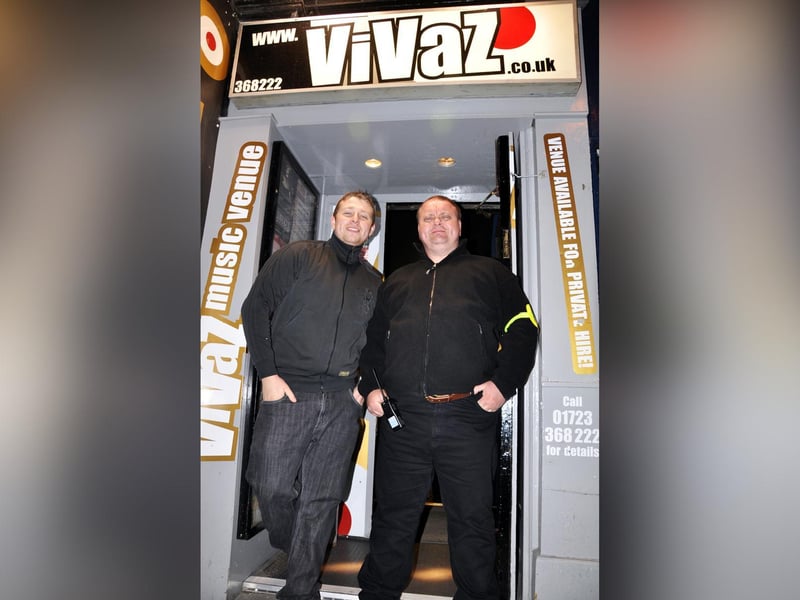 Vivaz doormen Adam and Robert in 2009.