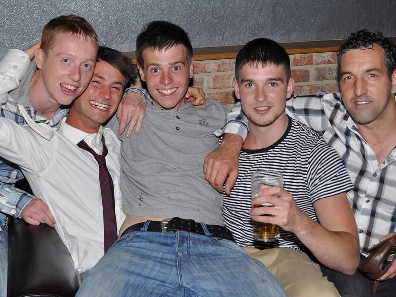 Kurt, Matt, Jay, Mickey and Paul in Storm in 2012.