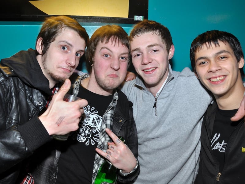 Lee, Gary, Reece and Lee in Vivaz, in 2010.
