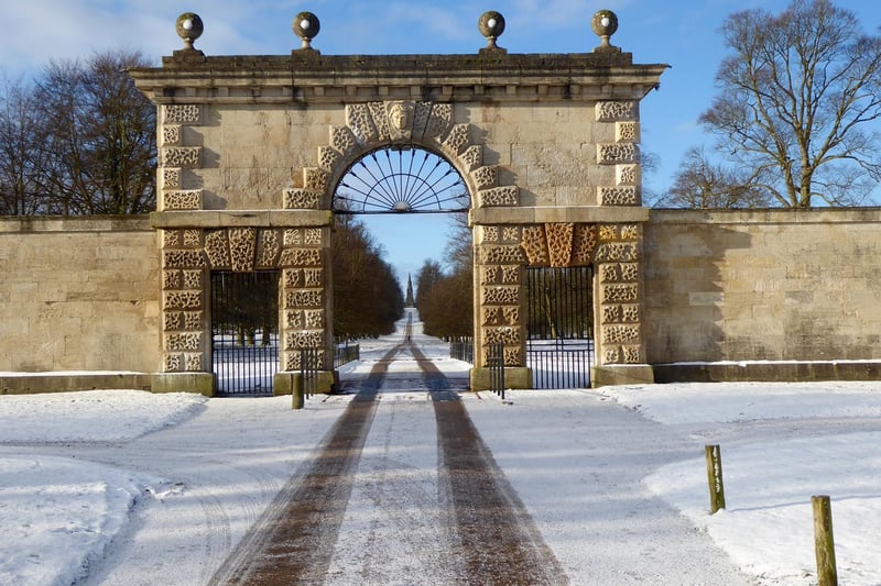 Studley Royal entrance by John Aldington.