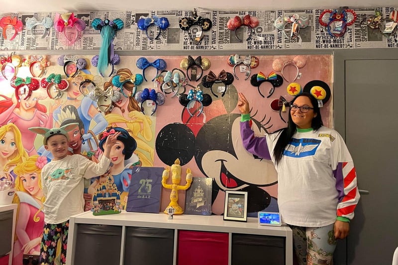 Catherine said: “I have loved Disney my entire life, but my obsession exploded about four years ago when I launched my page."