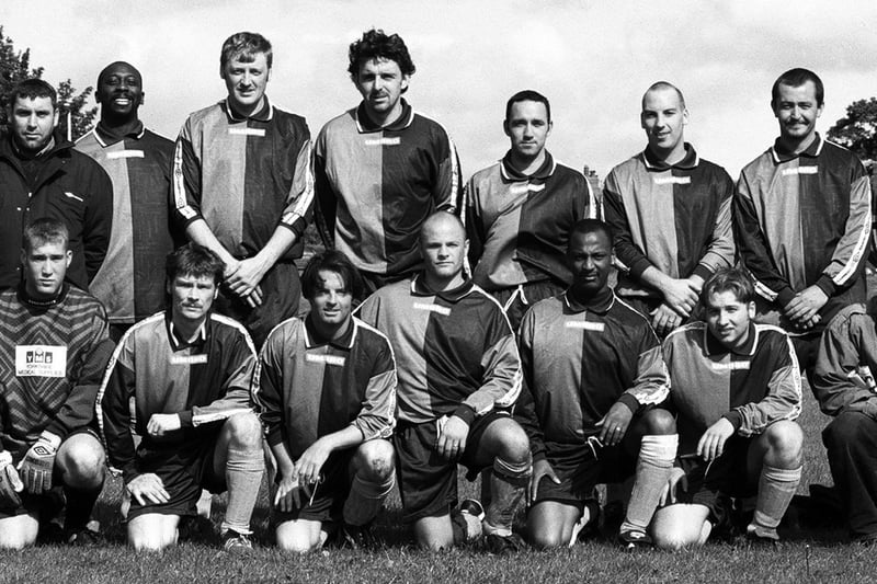 Woodhouse Gunners of the Leeds Sunday League Senior Division A pictured in December 1998.