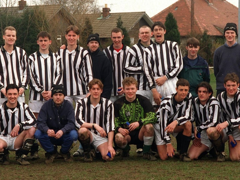 City Lights, who were beaten by Hampton in the final of the Leeds Sunday League's Presidents Cup in April 1998.