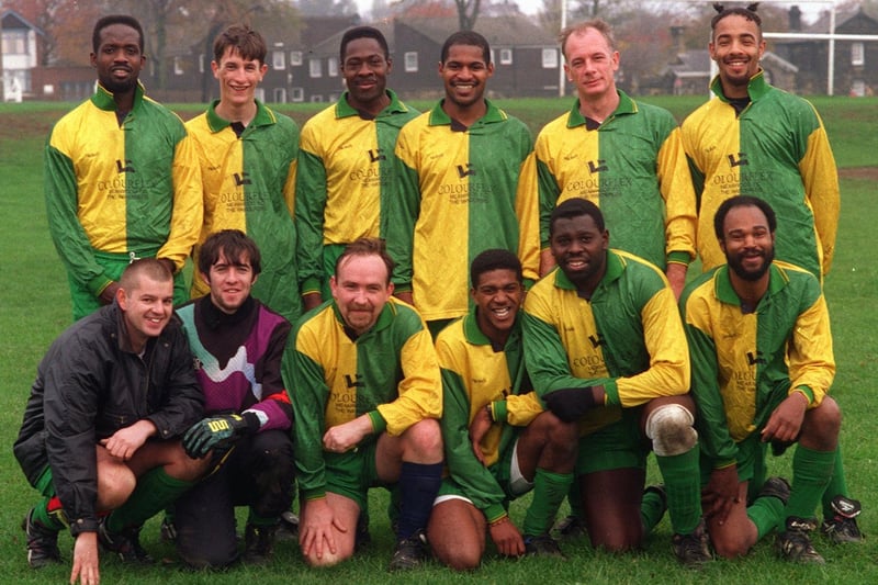 November 1995 and pictured are Division 2 team Meanwood Wanderers.