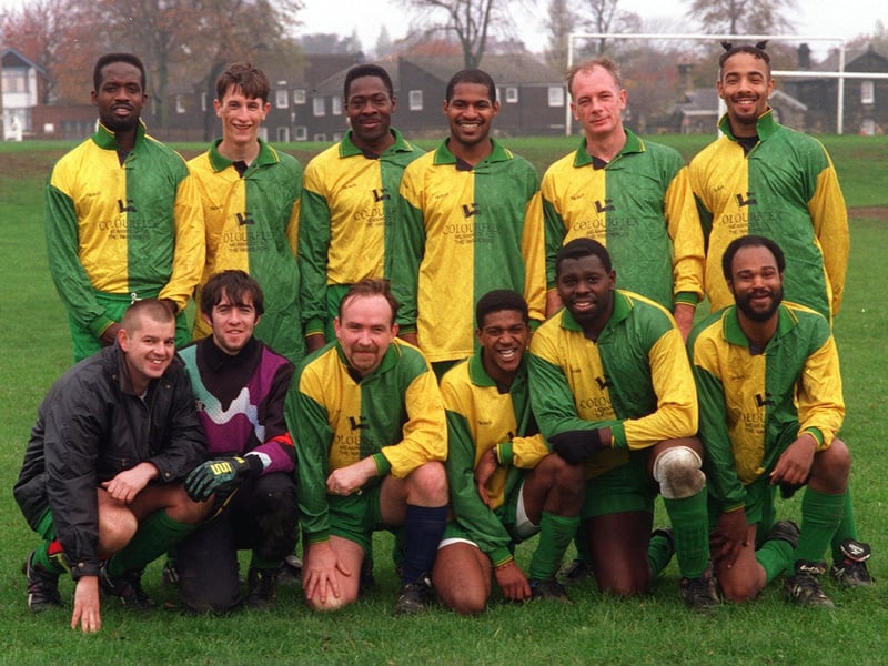 November 1995 and pictured are Division 2 team Meanwood Wanderers.