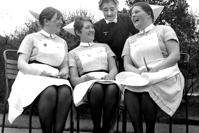 RETRO: The summer of 1970 nurses receiving their awards at Wigan Infirmary