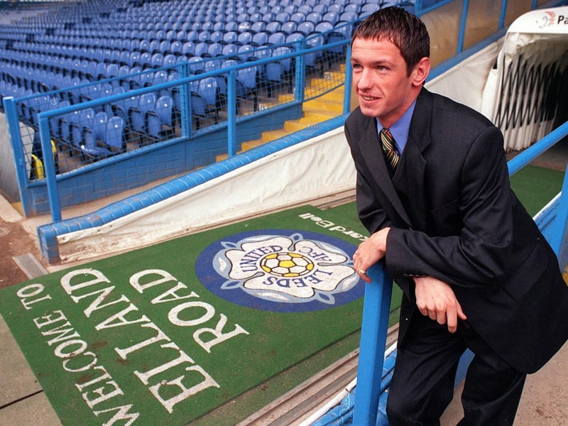 Leeds United unveiled new signing Martin Hiden. The Austrian defender went on to make 26 appearances for the Whites.