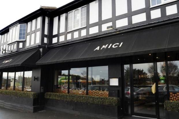 Amici restaurant located on Harrogate Road in North Leeds is now taking bookings on its website for indoor seating from May 17.