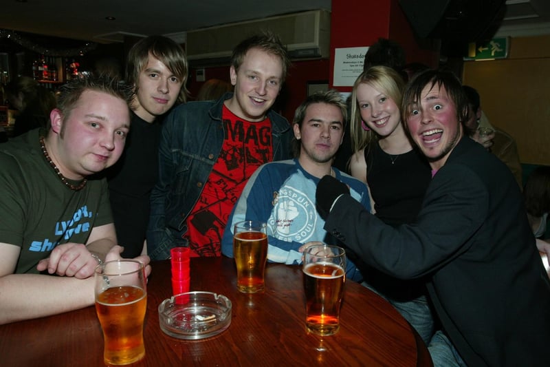 A night out in Halifax back in 2003.