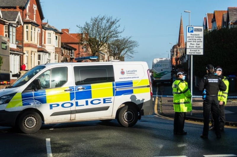Officers have confirmed a 40-year-old man from Blackpool has been arrested in connection with the incident.