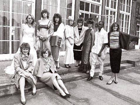 Bretton College held a fashion show in 1985.