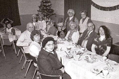 Gawthorpe Sunday School held a Christmas party in 1984.