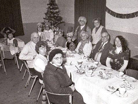 Gawthorpe Sunday School held a Christmas party in 1984.