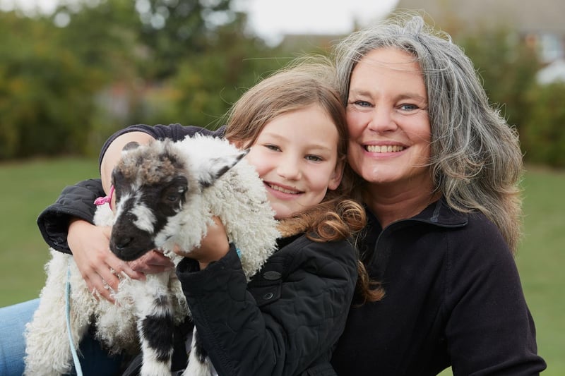 In September 2018, people in Wakefield might have done a double take if they passed Sarah and Victoria in the street - when they realised that the animal following them around was, in fact, a lamb! The animal, known as Luke, was born late in the season and rejected by its mother, but taken in by Sarah and proud mum Victoria.