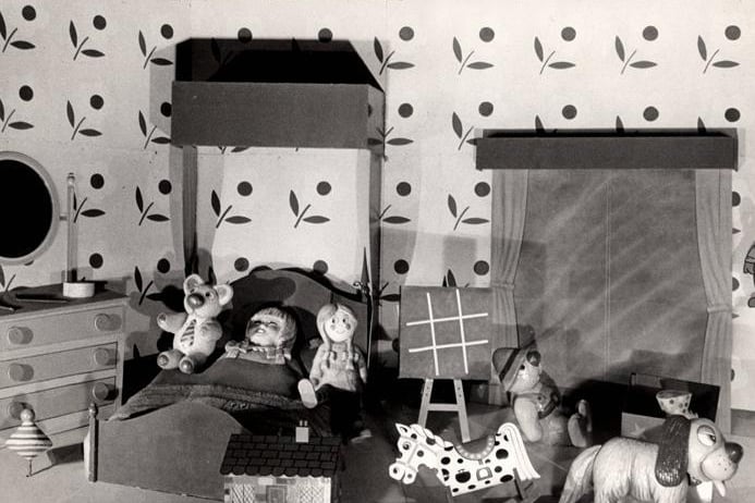 The Dream Time tableau saw these nursery toys come to life in 1983.