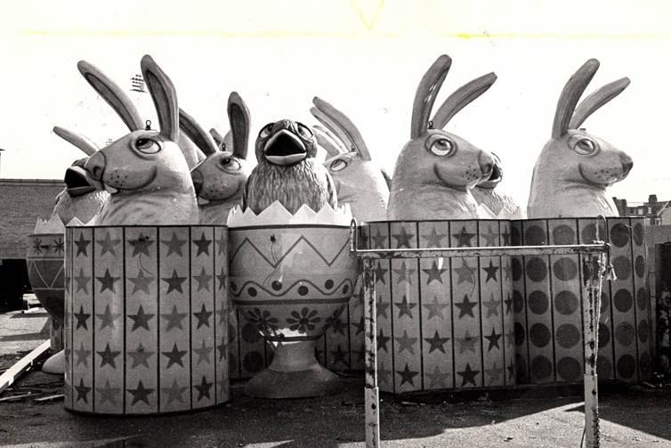 The Easter display from 1981.