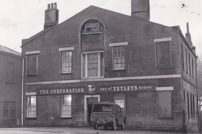This photo rewinds to November 1964 and shows The Corporation on Camp Road in Leeds. It was demolished as part of Leeds City Council's redevelopment plans.