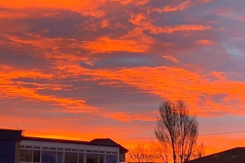 Caroline Diane Hope shared this stunning photo of the morning sky over Ackton.