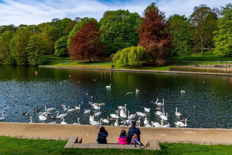 Ideal for a whole day of outdoor fun, Roundhay Park overs more than 700 acres of rolling parkland, lakes, woodland and gardens to enjoy, providing a scenic setting to bathe in the sunshine.