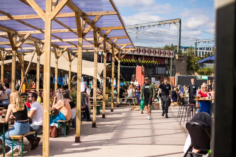 This purpose built outdoor drinking and socialising space attracted over 30,000 people during last summer summer, and it will now be reopening in April to have another successful outdoor summer in the sun.

(photo: Chow Down)