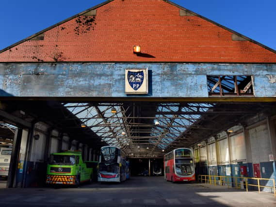 Part of the Preston Bus Depot on Deepdale Road is to be demolished