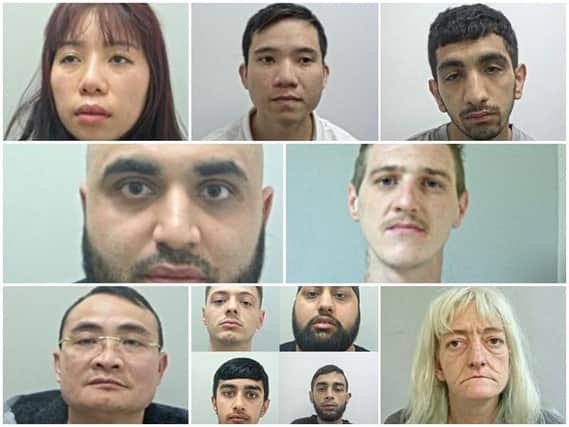 Thirteen faces of Lancashire criminals who won't see the end of lockdown after being jailed during February 2021
