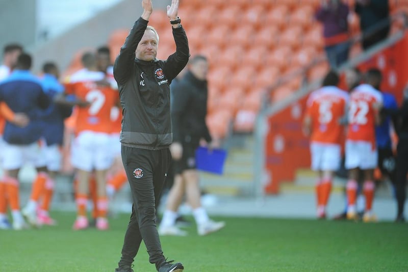 Blackpool bounced back from an opening day defeat to Plymouth to beat Swindon 2-0 at home, with 1,000 fans in attendance as part of an EFL pilot event