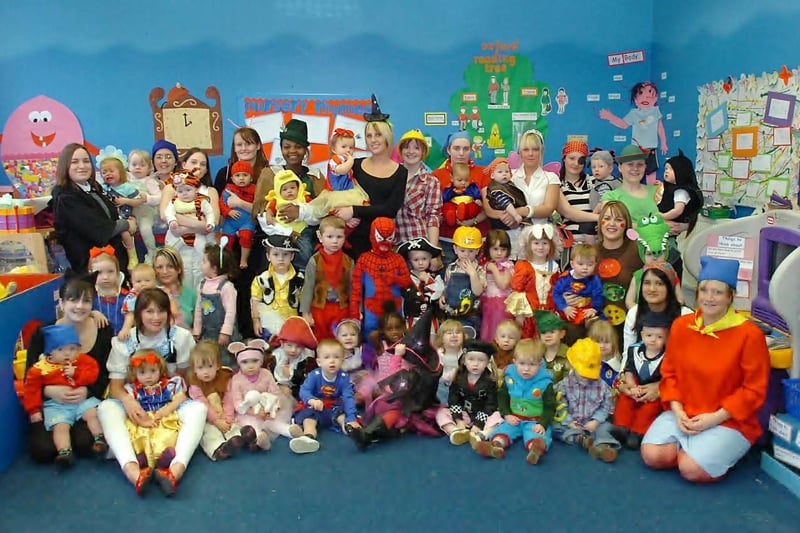 Toy Box Nursery take part in World Book Day 2007.