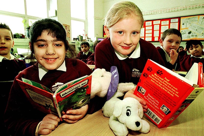 World Book Day at Warley Road School back in 2002.