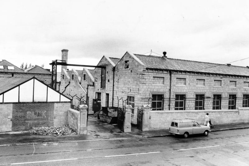 The regeneration of St. Catherine's Mill in October 1983.