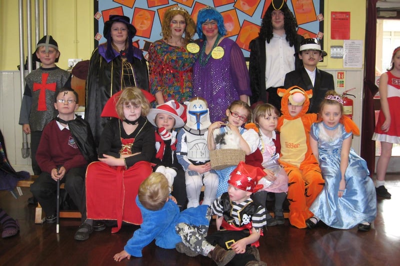 World Book Day at Todmorden C of E School in 2009.