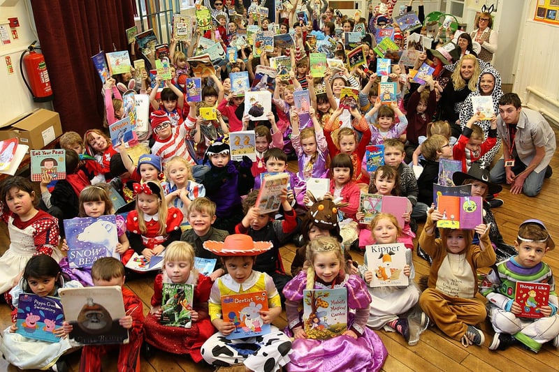 World Book Day at Wainstalls School in 2013.